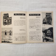 Catalogo macchine fotografiche e prodotti AGFA anno 1937 formato 18x21 cm 2