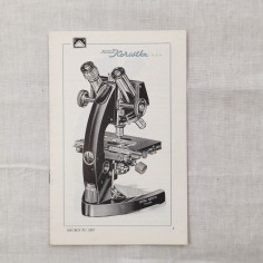 Brochure microscopio KORISTKA modello Mirco 137