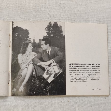 Libretto Istantanee di Mezzanotte 14x11 cm promo Mario Maso Milano