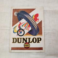 Pneumatici DUNLOP volantino promozionale 10x14 cm