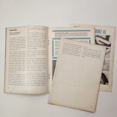 NSU Prinz 4 libretto uso manuenzione 1967 italiano compilato 2