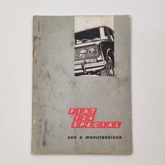 FIAT 124 Special libretto uso manutenzione 1969 discreto