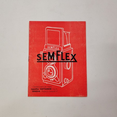 SEMFLEX opuscolo catalogo fotocamere e listino prezzi 1952