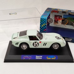 Ferrari GTO 62 Mini miniera bianca vetrina originale Tourist Trophy n° 15 sc. 1/18 2