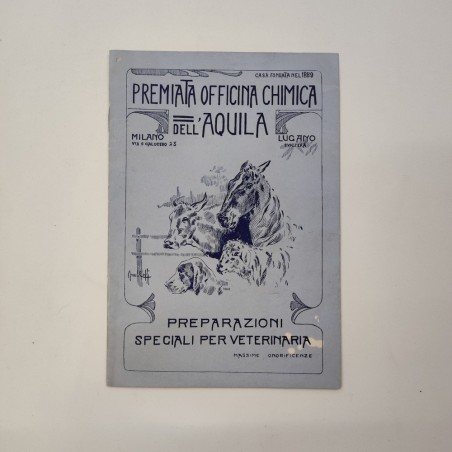 Listino prezzi Premiata Officina Chimica dell'Aquila Preparazioni veterinarie