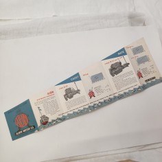 Brochure pieghevole ALBIN Motor Co Kristinehamn Sweden motori marini 2