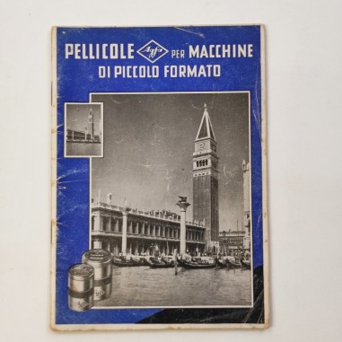Libretto pellicole per macchine fotografiche AGFA - 48 pagine italiano