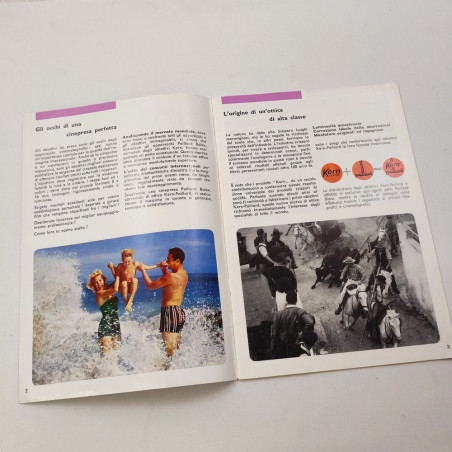 KERN Paillard opuscolo brochure 24 pagine in italiano apparecchi fotografici