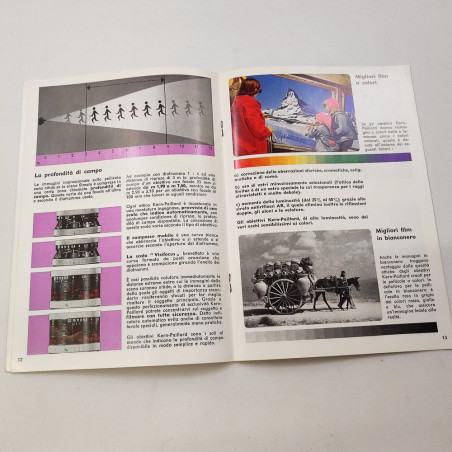 KERN Paillard opuscolo brochure 24 pagine in italiano apparecchi fotografici