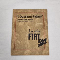 Quaderno Foltzer La mia FIAT 521 non compilato