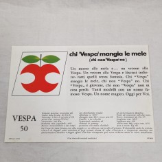Brochure originale Vespa 50 anno 1969 formato 21x15 cm 2