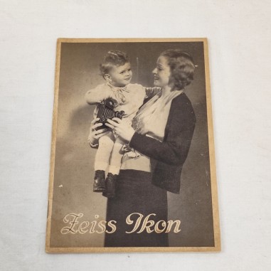 Catalogo Listino prezzi opuscolo pubblicitario ZEISS IKON B852 anni 30