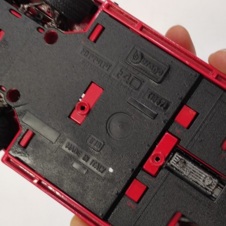 Burago Ferrari F40 GTS 1987 rossa sc. 1/16 ruote non sterzanti