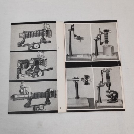 Brochure opuscolo macchine fotografiche EXAKTA 6x6 in tedesco