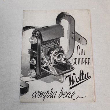WELTA opuscolo macchine fotografiche gamma modelli anno 1941