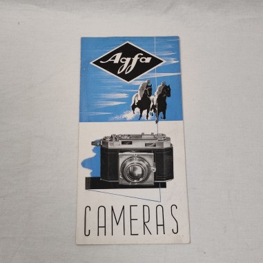 Opuscolo AGFA macchine fotografiche anni 50