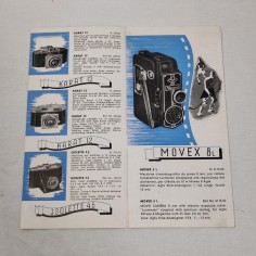 Opuscolo AGFA macchine fotografiche anni 50 2