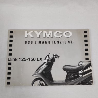 KYMCO libretto uso manutenzione Dink 125-150 LX