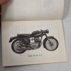 Libretto uso manutenzione Motociclo Alpino 175 cc copia anastatica 2