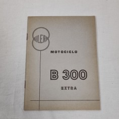 GILERA Extra libretto motociclo libretto uso manutenzione originale ano 1960