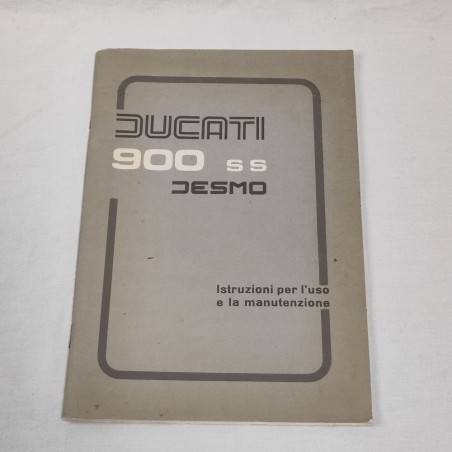 DUCATI 900 ss Desmo Istruzioni per l'uso e la manutenzione 72 pagine