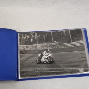 Lotto di 18 foto originali motociclismo Giacomo Agostini