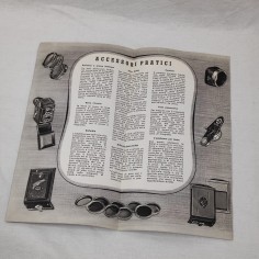 Opuscolo brochure ROLLEIFLEX 2,8 anni 30/40 2