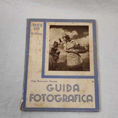 Libretto guida fotografica Foto Brenner Roma 1937-1938 XVI 2° ed.