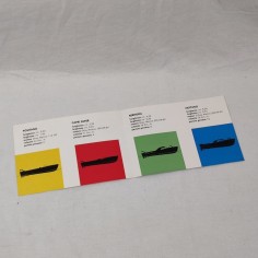 Opuscolo catalogo motoscafi Posillipo formato 15x10 cm 2