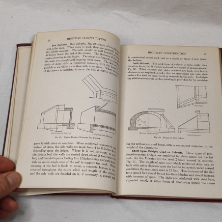 Modern Road Contruction - Byrne - Libro anno 1917 testo in inglese