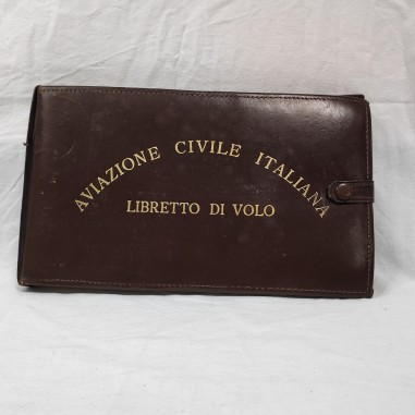 Libretto di volo personale aviazione Civile Italiana e documenti dal 1938 a 1969