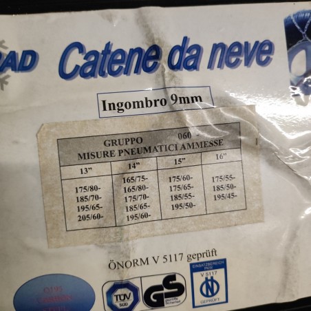 Catene auto Nord Rad nuove