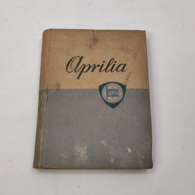 Lancia Aprilia manuale istruzioni e catalogo pezzi di ricambio 1938 - Originale