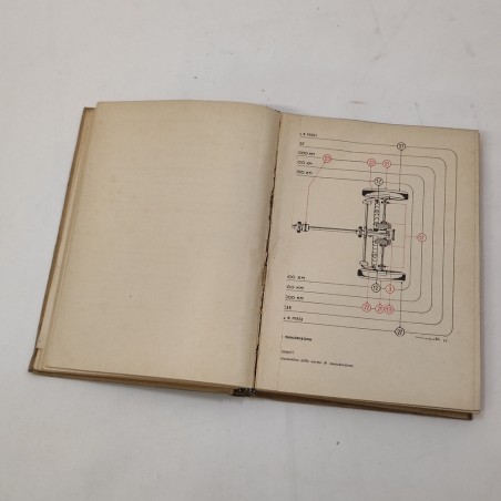 Lancia Aprilia manuale istruzioni e catalogo pezzi di ricambio 1938 - Originale