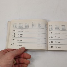 Mercedes Benz Kundendienstheft Service Book carnet di servizio con tagliandi 2