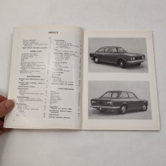 Fiat 124 Sport coupè libretto uso mantenzione 1970 buono 2