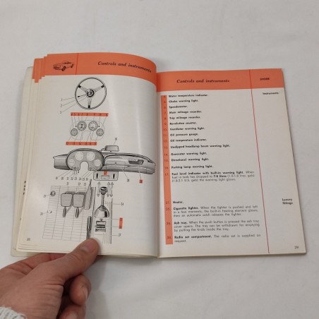 Alfa Romeo 2600 Instruction book year 1963