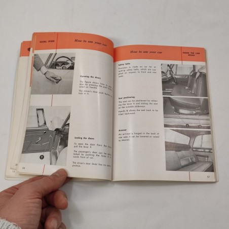 Alfa Romeo 2600 Instruction book year 1963