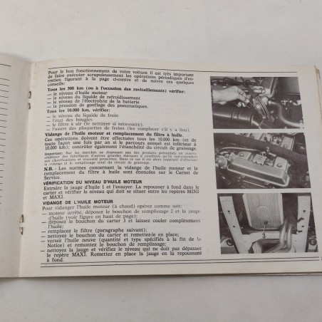 Alfa Romeo Alfetta GT 16 GTV 2000 libretto uso manutenzione francese 1978