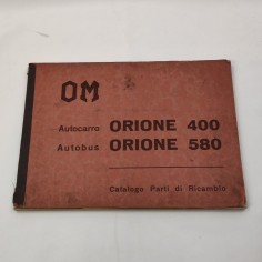 OM ORIONE Autocarro 400 Autobus 580 catalogo parti di ricambio originale