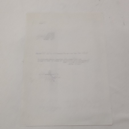 ALEJANDRO DE TOMASO autografo originale su lettera commerciale 22/03/1989