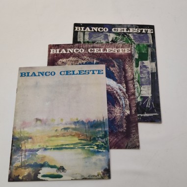 Lotto di 3 riviste BIANCHI - BIANCO CELESTE 1961 1967 e altro numero