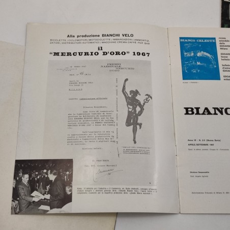 Lotto di 3 riviste BIANCHI - BIANCO CELESTE 1961 1967 e altro numero