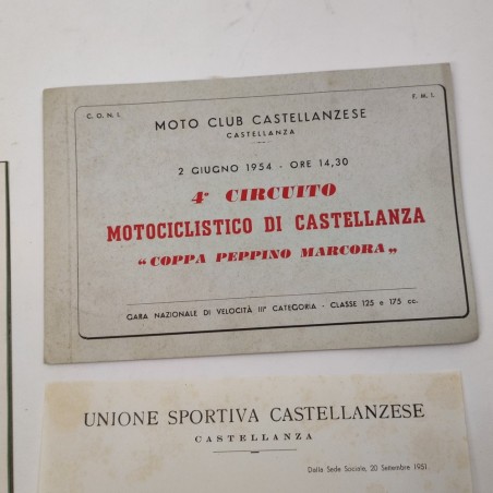 Unione Sportiva Castellanzese - rivista, circolare e programma gara