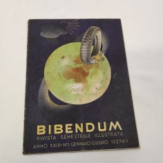 BIBENDUM rivista semestrale Anno XXIX n° 1 - Gennaio Giugno 1937 XV