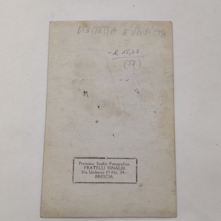 GUIDO RICCIOLI cartolina con autografo originale 1923