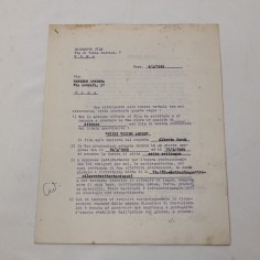 WINDIKH CHRISTA contratto cinematografico firmato in originale 1969