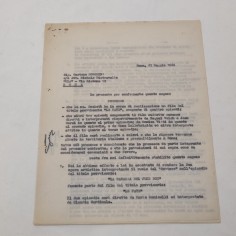 GASTONE MOSCHIN autografo su contratto cinematografico film LE FATE 1966