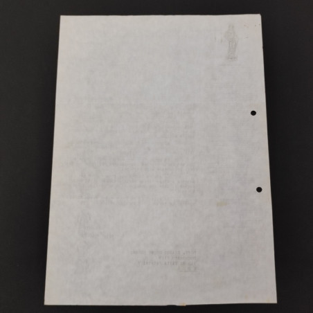 Lettera Comitato Premio DAVID DI DONATELLO per la DOCUMENTO FILM 1971
