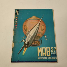 Opuscolo MAB 57 Manifestazione Aerea Baracca Linate 6 Luglio 1957
